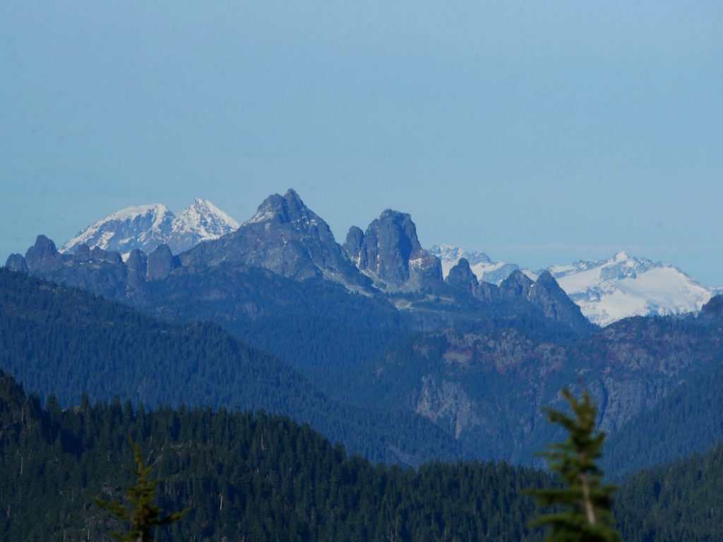 Sky Pilot and Garibaldi from Hollyburn Peak
