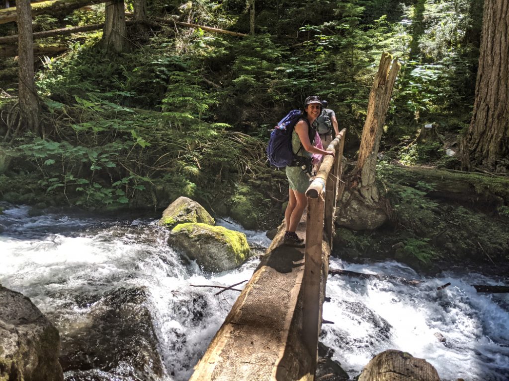 First Eaton Creek crossing