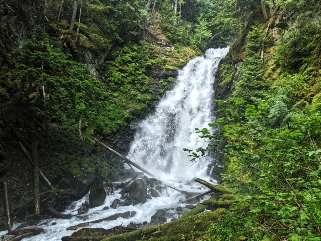 You can go a little closer to Eaton Creek Falls