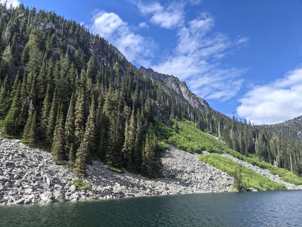 Eaton Lake views