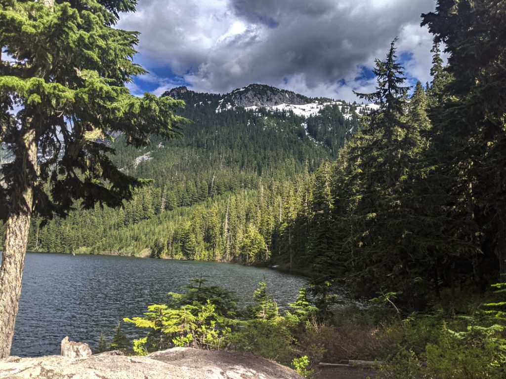Mountains around Eaton Lake