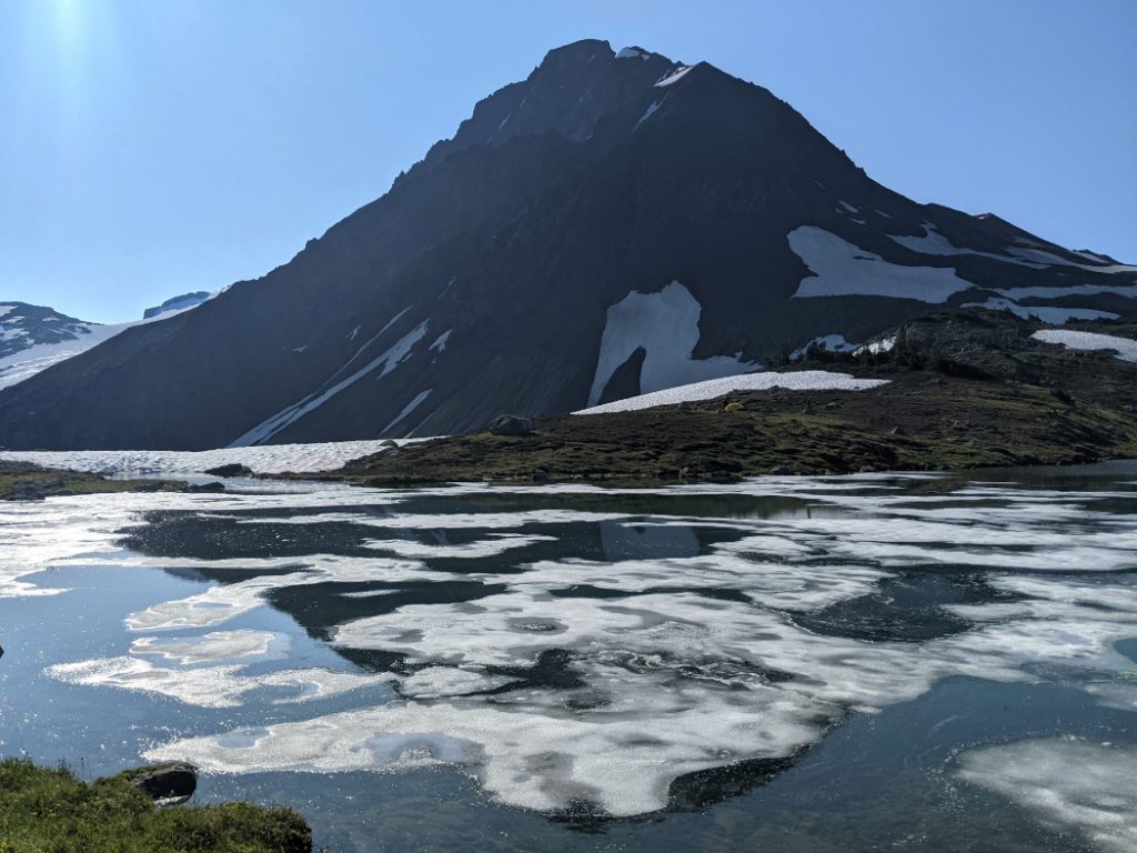 Russet Lake and Fissile Peak