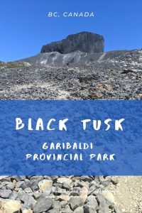 Black Tusk via Helm Creek near Whistler