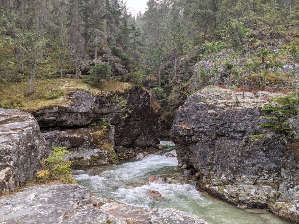Blanket Creek beyond Sutherland Falls