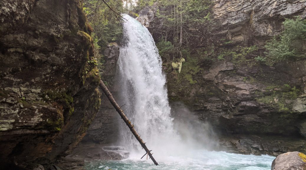 Sutherland Falls from below