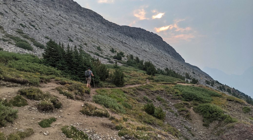 Below Parker Ridge