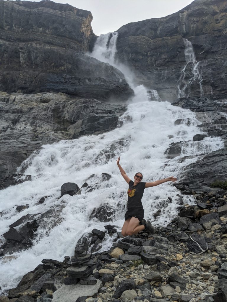 Bow Glacier Falls