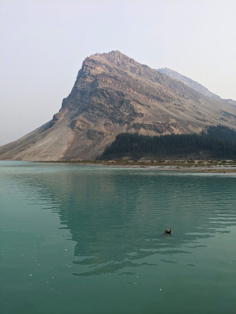Crowfoot Mountain reflection