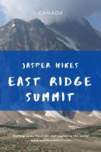 East Ridge Summit near Jasper - intermediate hike with spectacular views