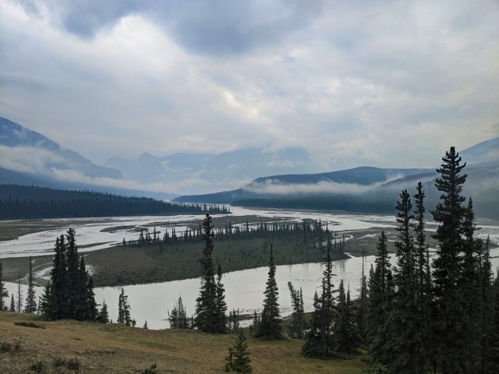 North Saskatchewan River viewpoint