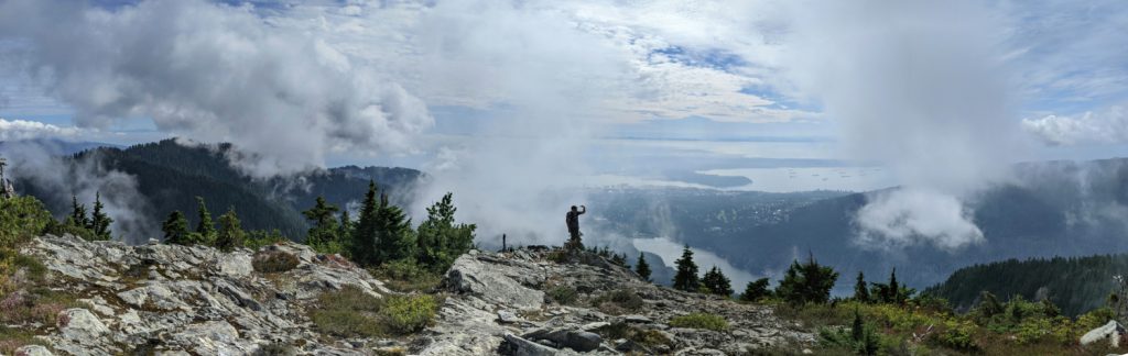 Panorama Monty's resting place