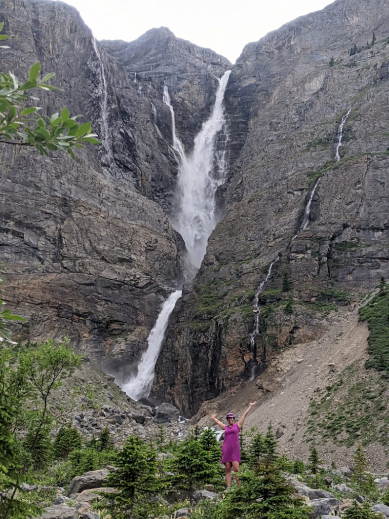 Lisa and Helmet Falls