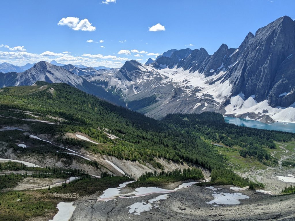 Can you see the path to Numa Lake
