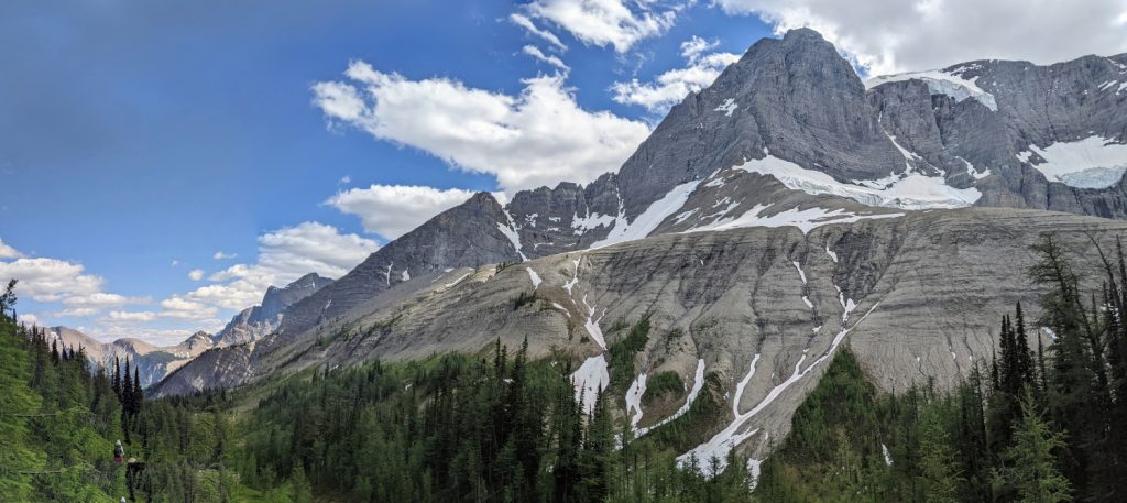 Tumbling Peak from just beyond Tumbling Pass