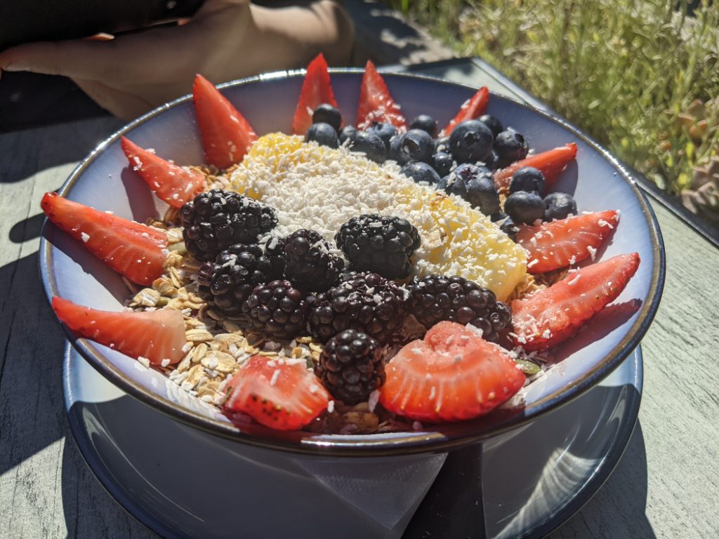 Kristy's Malibu acai bowl